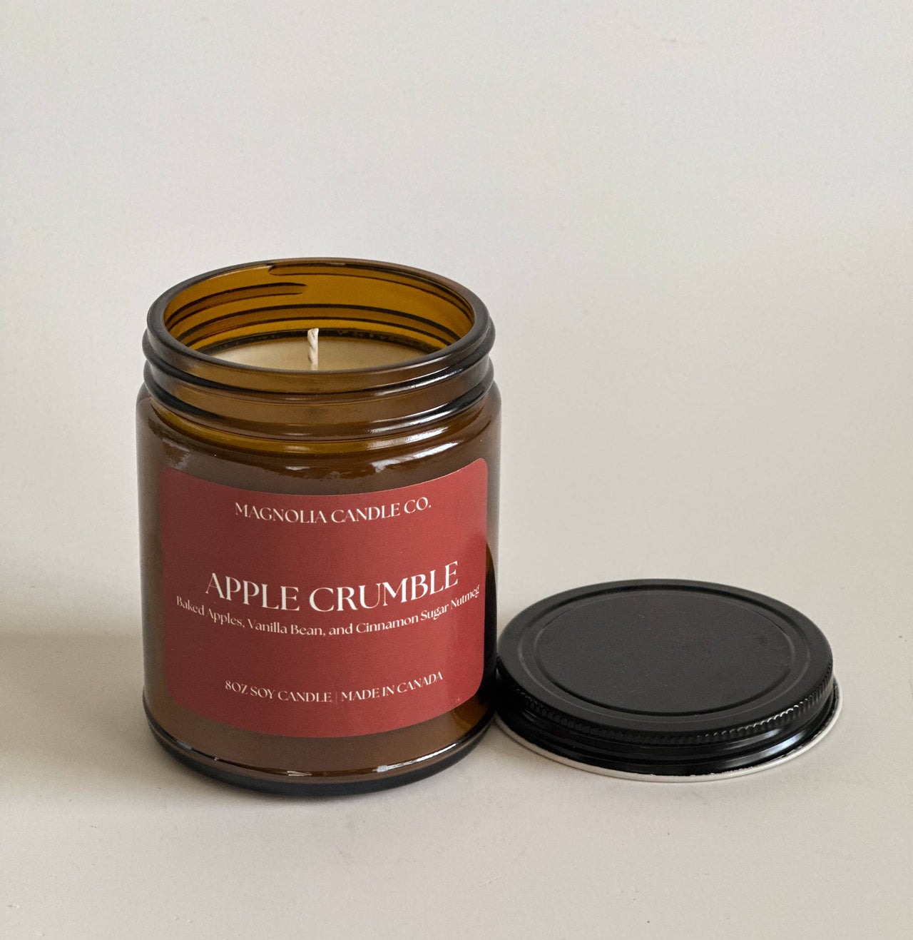 Soy Candle  |  Apple Crumble  |  8oz Jar