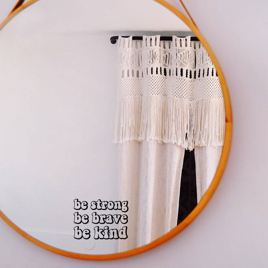 Motivational Mirror Decal