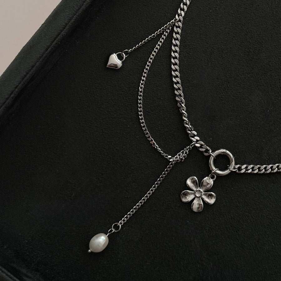 Willow Necklace- Silver