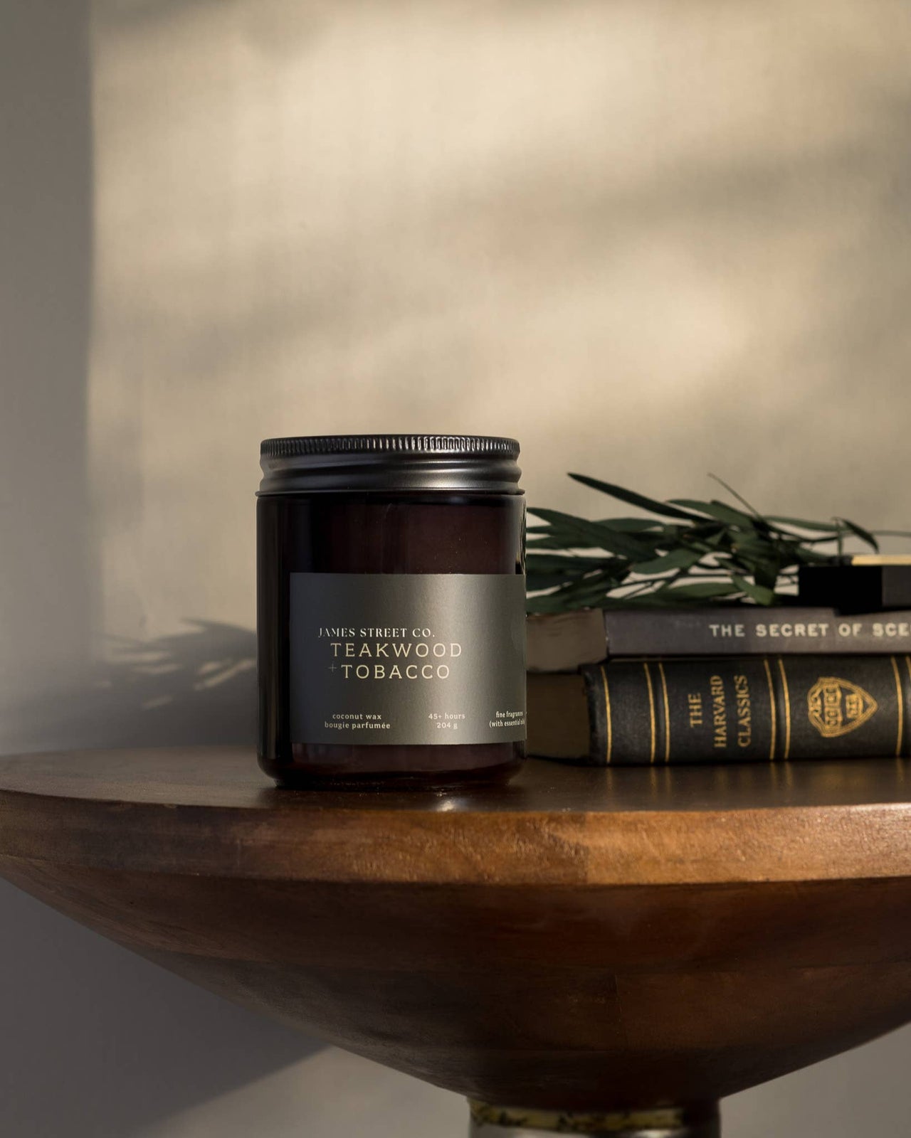 Teakwood + Tobacco Candle | Warm Comforting Woody