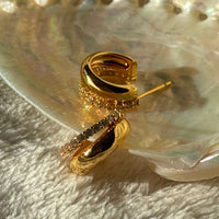 Thumbnail for Lisa Hoop Earrings  |  Gold