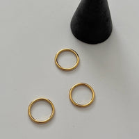 Thumbnail for Plain Stacking Ring  |  Gold  |  8