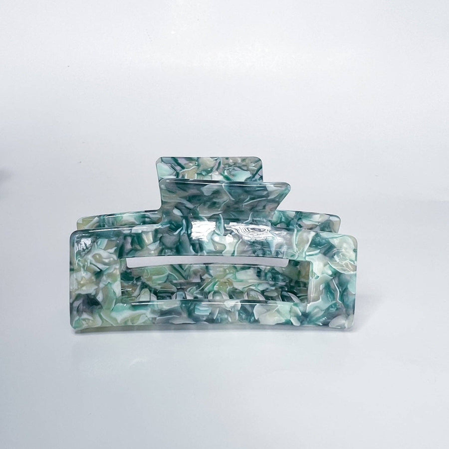 Large Claw Clip - Rainforest