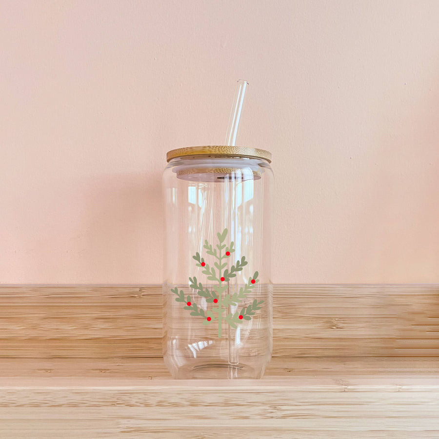 Boho glass - Green fir