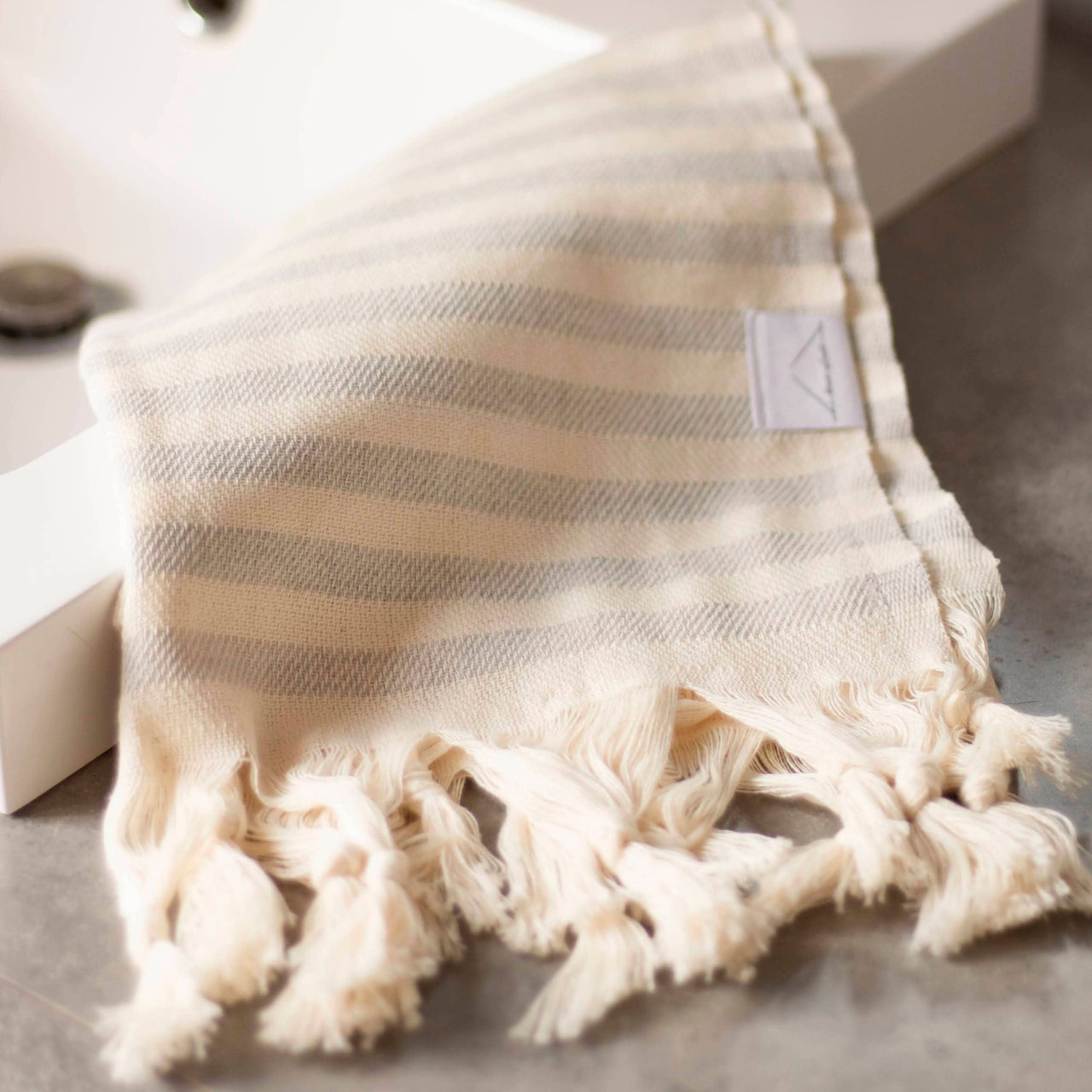 Hand Towel: Haven Stripe