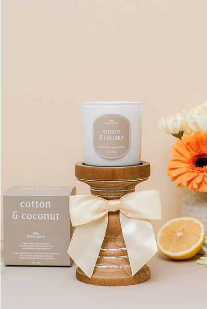Spring Candle  |  Cotton & Coconut