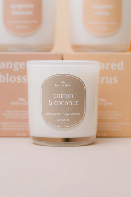 Spring Candle  |  Cotton & Coconut