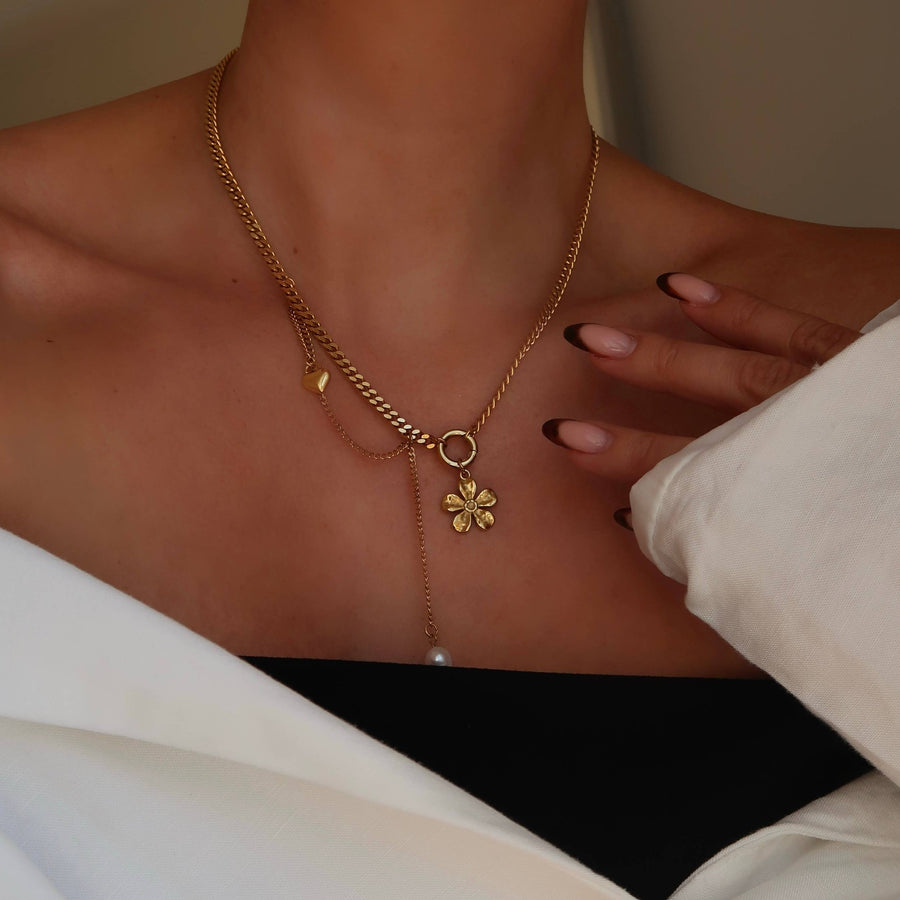 Willow Necklace- Gold