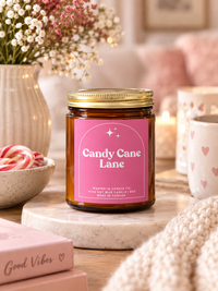 Thumbnail for Soy Candle  |  Candy Cane Lane  |  8oz Jar