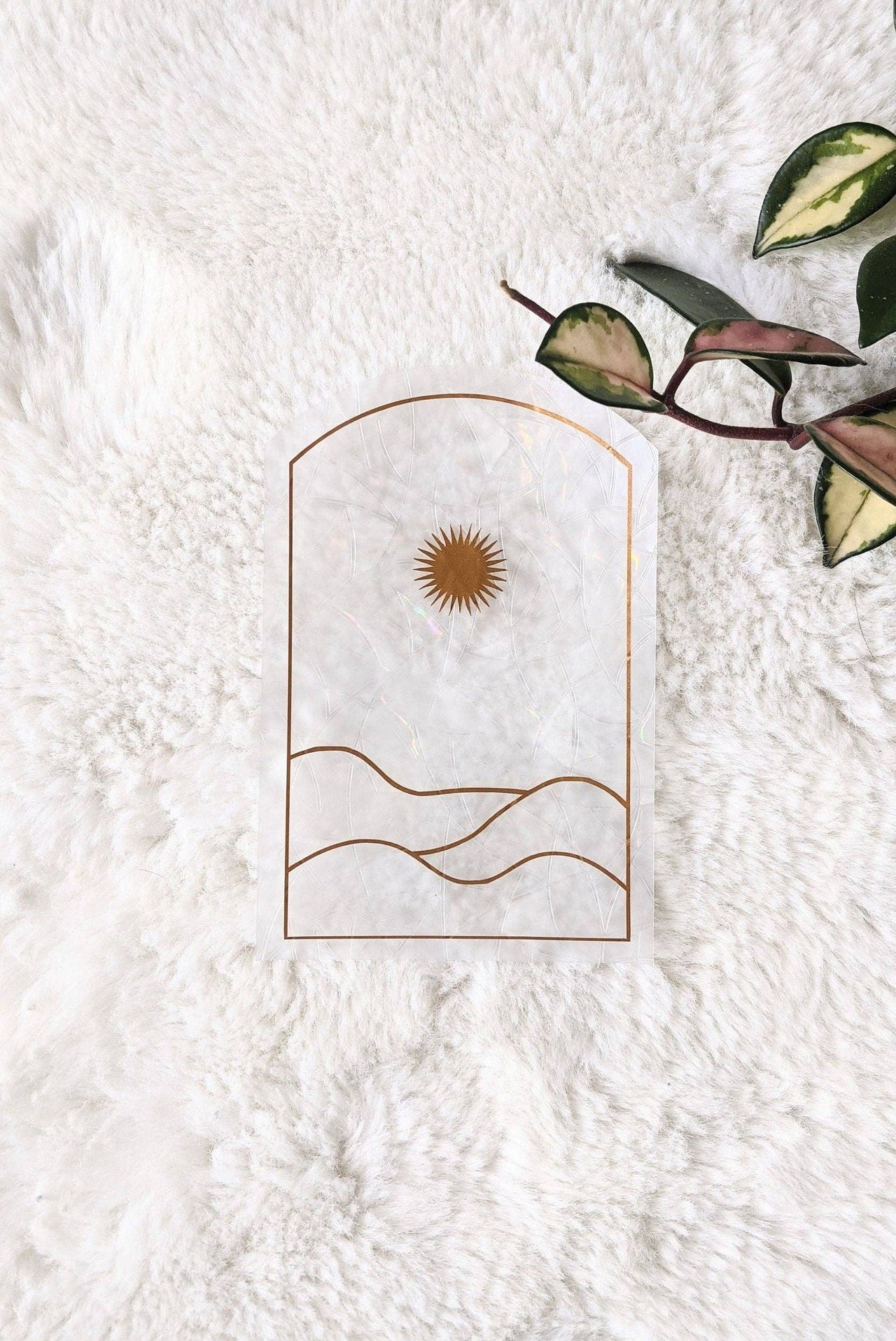 Sunset Suncatcher Sticker