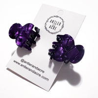 Thumbnail for Butterfly Claw Clips  |  Purple