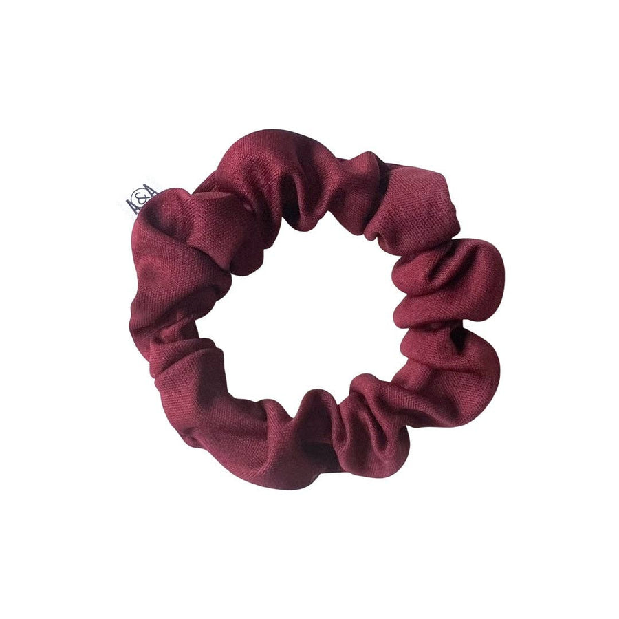Athletic Scrunchie  |  Cranberry  |  Mini