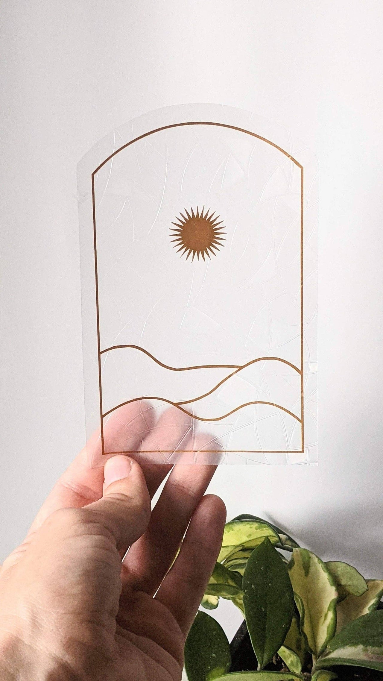 Sunset Suncatcher Sticker