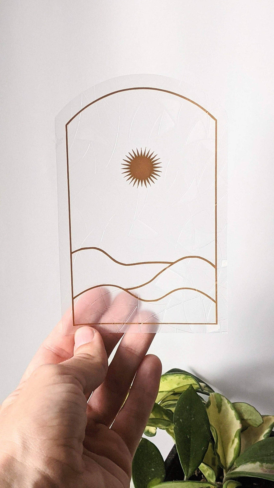 Sunset Suncatcher Sticker