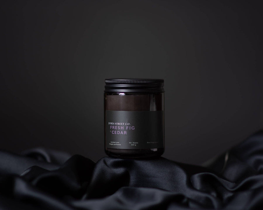 Fresh Fig + Cedar Candle | Fresh Green Fruity Woody