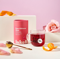 Thumbnail for Rose Hibiscus Glow  |  Superfood Tea Blend