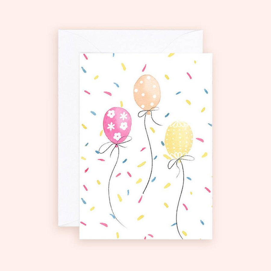 Mini Card  |  Cue the Confetti Balloon