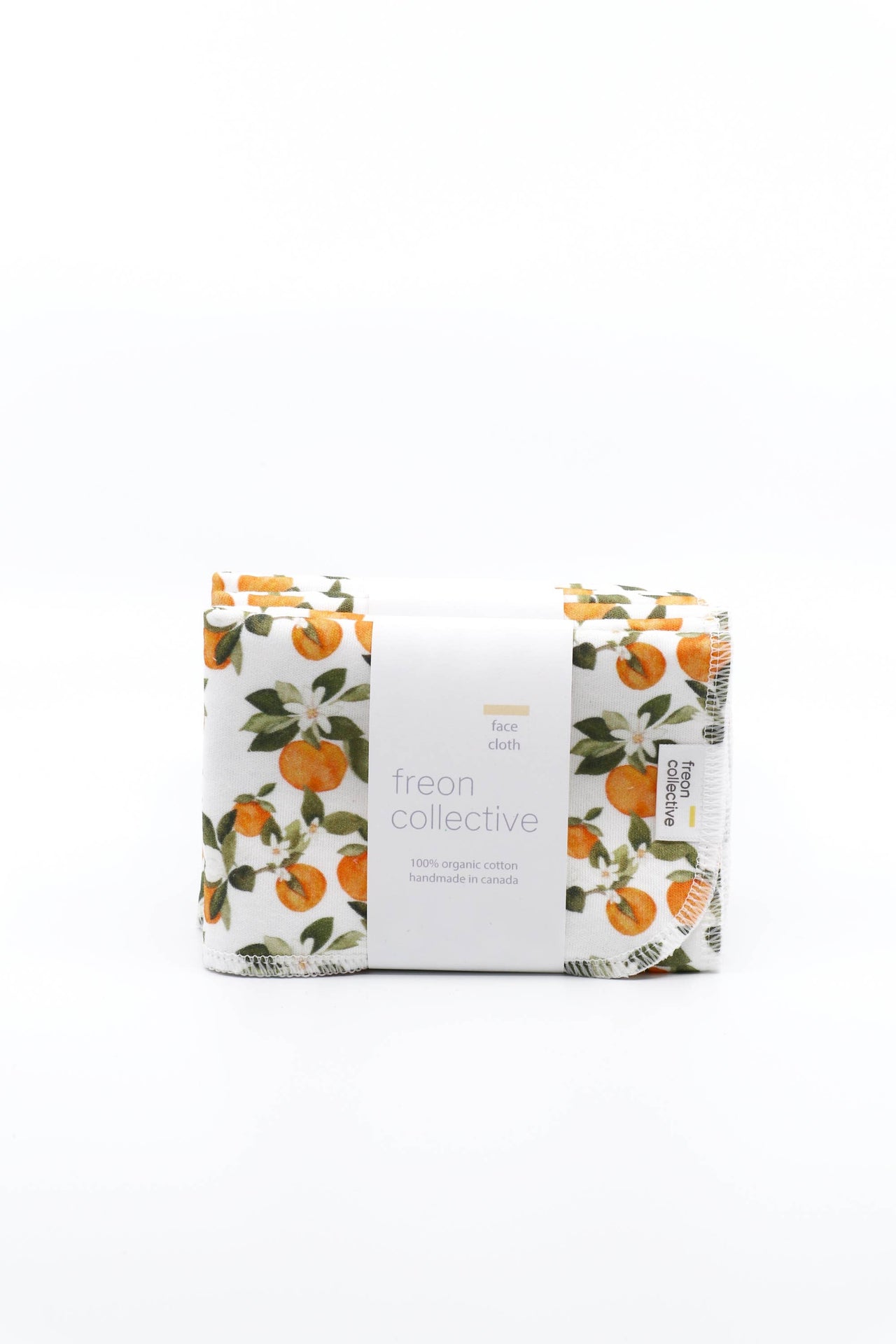 Organic Cotton Face Cloth  |  Clementine