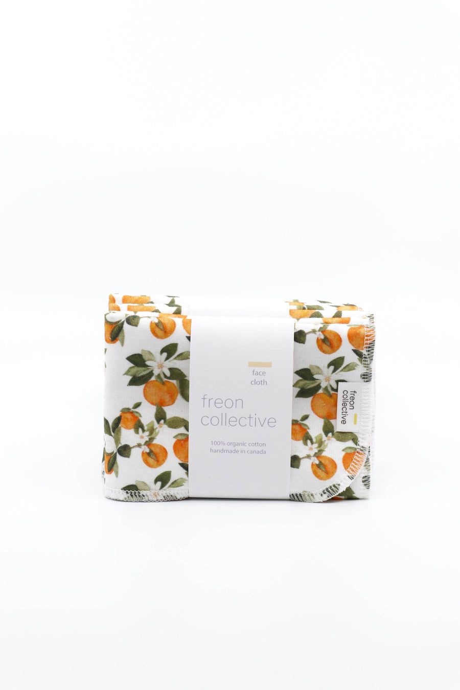 Organic Cotton Face Cloth  |  Clementine