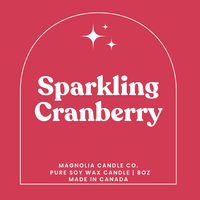 Thumbnail for Soy Candle  |  Sparkling Cranberry  |  8oz Jar