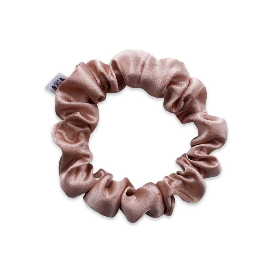 100% Silk Ginger Scrunchie MINI