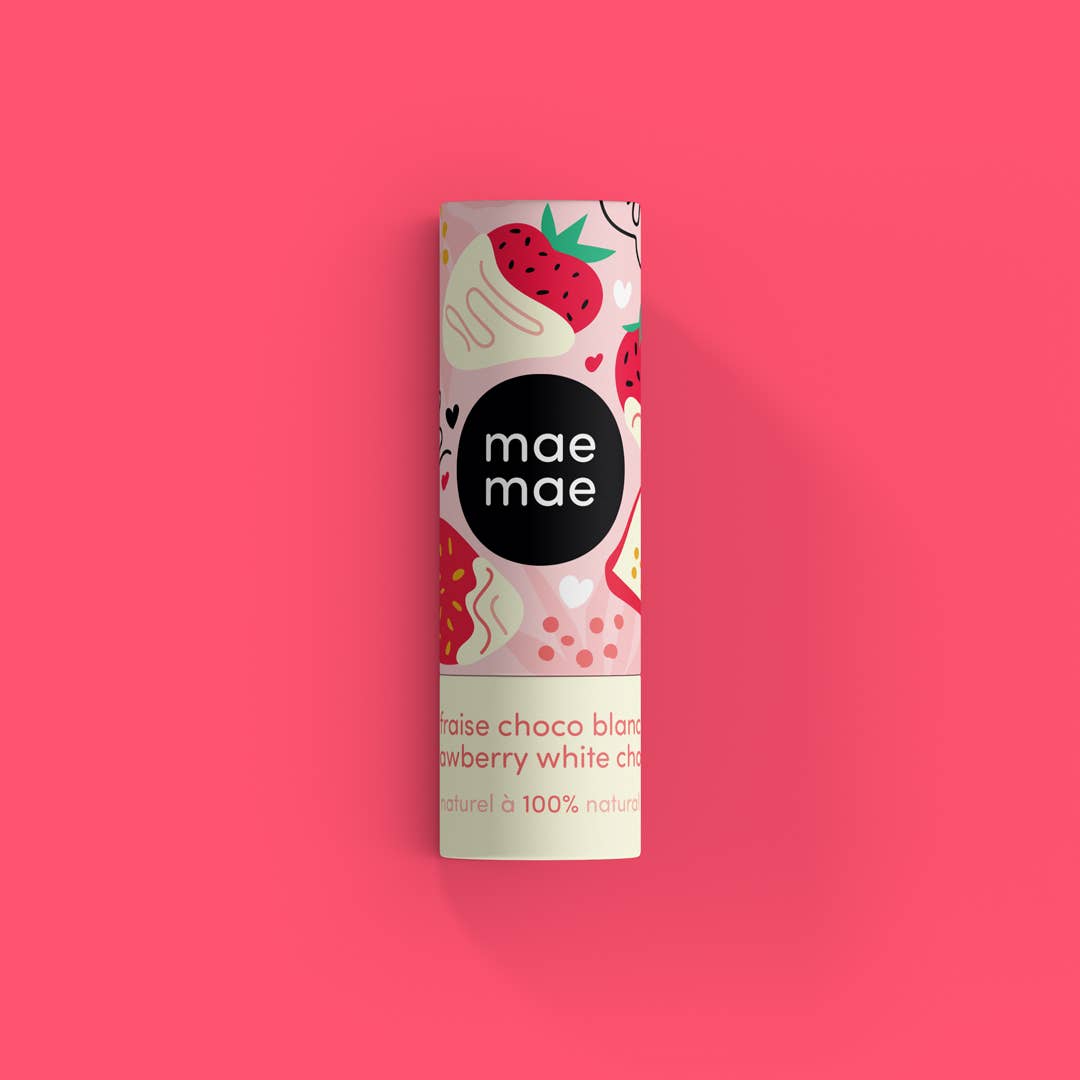 Strawberry White Chocolate Natural Lip Balm