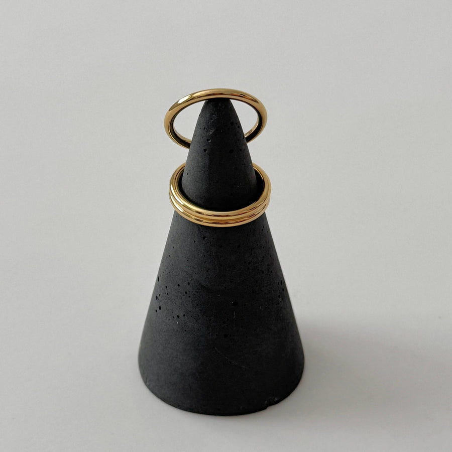 Plain Stacking Ring  |  Gold  |  8