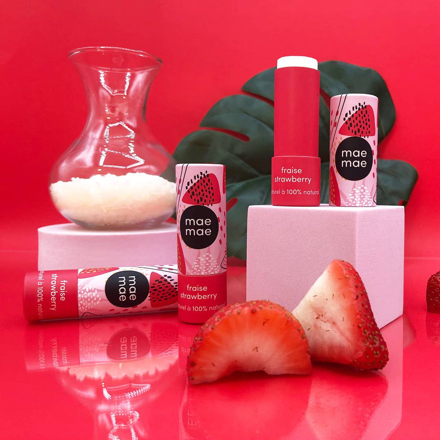 Strawberry Natural Lip Balm