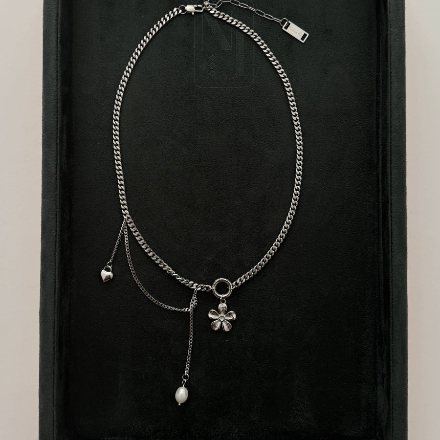 Willow Necklace- Silver