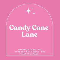 Thumbnail for Soy Candle  |  Candy Cane Lane  |  8oz Jar