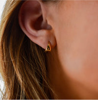 Thumbnail for Mimi Hoop Gold Earrings