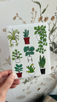 Thumbnail for House Plants Greeting Card