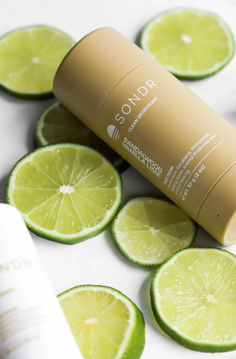 Deodorant  |  Sandalwood Vanilla Lime
