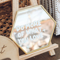 Thumbnail for Do More of What You Love Mirror Decal
