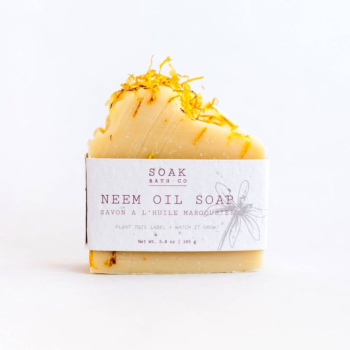 Neem Oil Soap by Soak Bath Co
