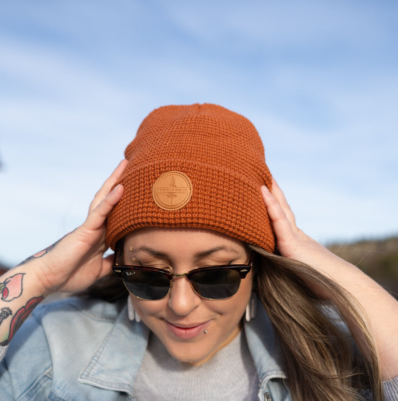 Waffle Knit Toque by The Spruce